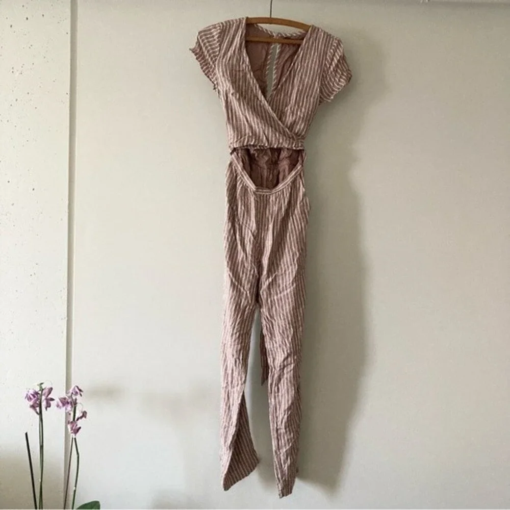 Abercrombie & Fitch faux wrap jump suit XST‎
